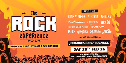 The Rock Experience is coming to Johannesburg!