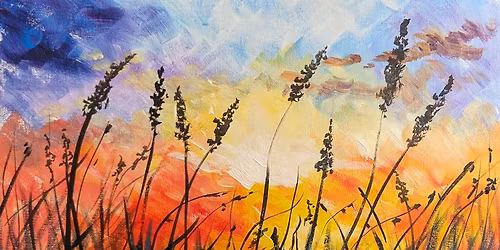 WARRINGTON Paint For Charity - Wildflower Sunrise