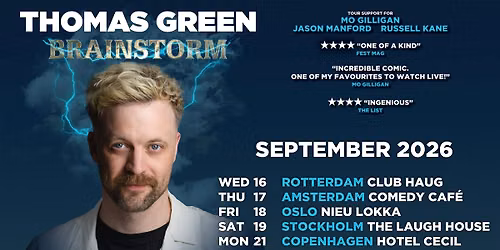 Stand-Up Comedy with: Thomas Green | Brainstorm