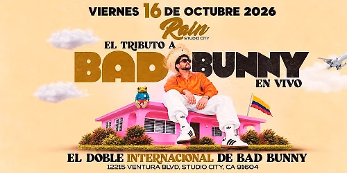 LA CASITA PARTY | EL DOBLE DEL CONEJO MALO EN VIVO | RAIN STUDIO CITY