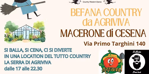 CESENA COUNTRY @Giardino AgriViva 