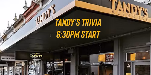 Free* Spicy Trivia at Tandy's Alehouse every second Monday!