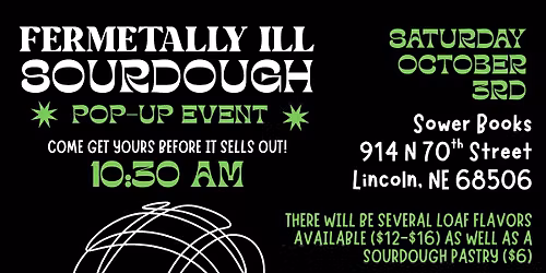 Fermentally Ill Sourdough Pop-Up