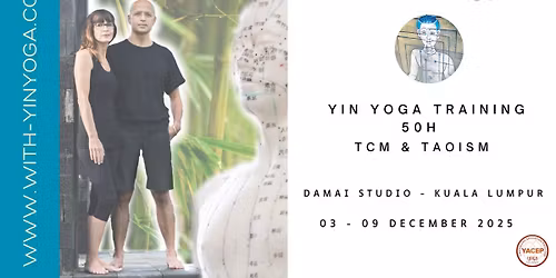 YIN YOGA TEACHER TRAINING - TCM & TAOISM - 50H