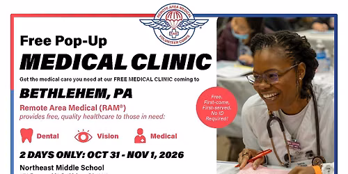 RAM Free Clinic - Bethlehem, Pennsylvania