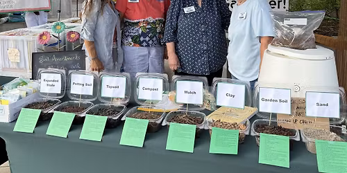 Master Gardeners at Waco Downtown Farmers Market: Compost and Bed Preparation