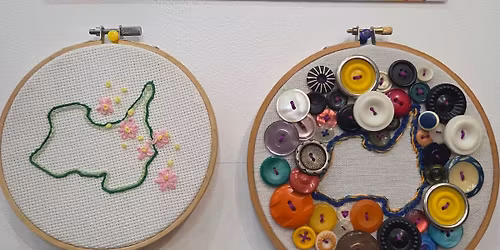 Kelleys Island Embroidery class