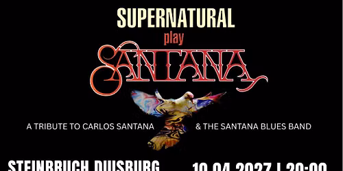 SUPERNATURAL play SANTANA