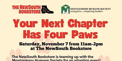 Your Next Chapter Has Four Paws!