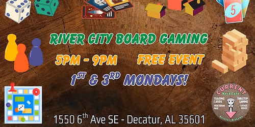 Board Game Night w\/ River City Game Club!