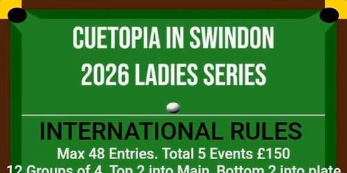 Cuetopia\u2019s Ladies Series 2026