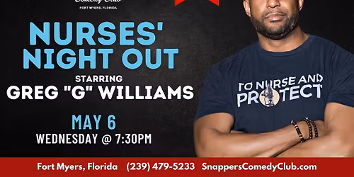 Nurses' Night Out Comedy Show with Greg Williams