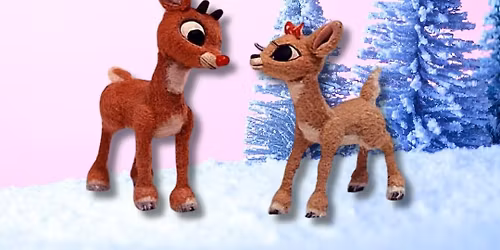 Claymation Rudolph Holiday Party
