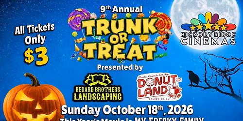 Trunk or Treat at Hickory Ridge Cinemas