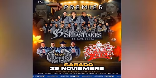 BANDA LOS SEBASTIANES DE SAUL PLATA, VOZ DE MANDO & MAS