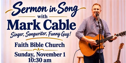 Mark Cable in Concert