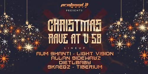 CHRISTMAS RAVE AARHUS - AUM SHANTI & LIGHT VISION live-sets