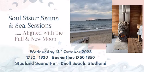 Soul Sister Sauna & Sea Session Wednesday 14th October 2026