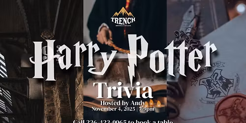 Harry Potter Trivia at Trench