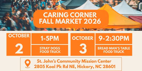 Caring Corner Fall Market 2026