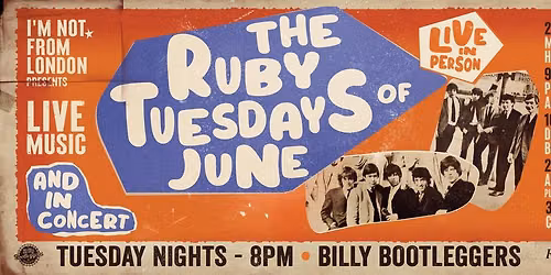 Ruby Tuesday 16th June at Billy Bootleggers: DIVULGE \/\/ PRETTY WINDOWS \/\/ BLACK OLIVE RUSH