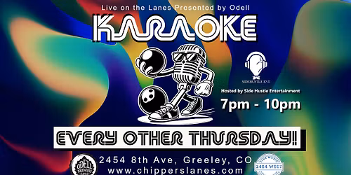 **FREE** Karaoke Night "Live on the Lanes" at 2454 West (Greeley)