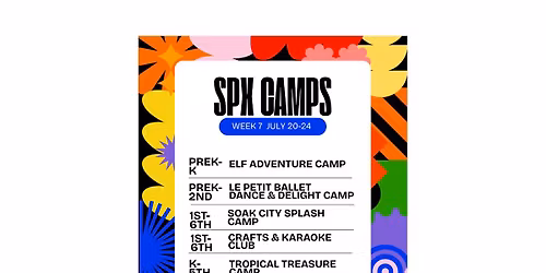 Summer Camp 2026- week 7