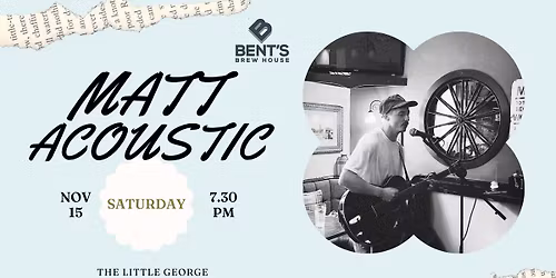 Live Music: Matt Acoustic