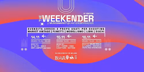 THE WEEKENDER SECOND EDITION