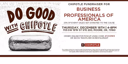 Chipotle Night- BPA Fundraiser 