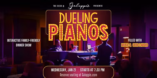 Dueling Pianos Live @ Galuppi's