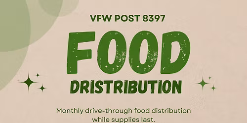 VFW Post 8397 Food Distribution 