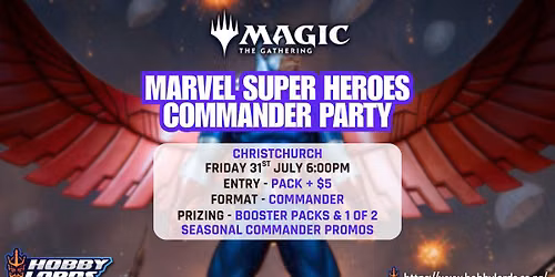 Magic: the Gathering - Marvel Super Heroes Commander Party!