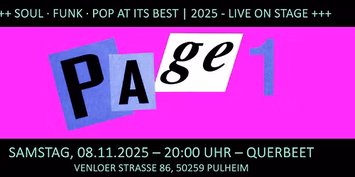 Page 1 - Live : Querbeet, Pulheim
