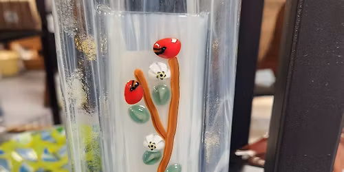 Fused Glass Pocket Vases (2)