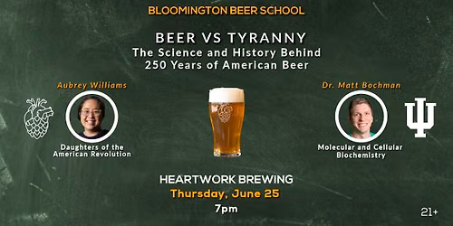 Beer vs Tyranny (Bloomington Beer School)
