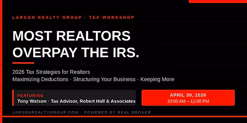 Realtor Tax Strategies for 2026