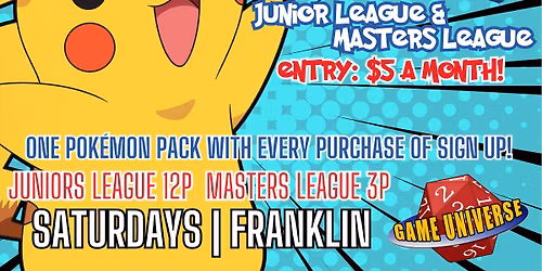 Pokemon Juniors\/Masters League with Professor Jesse