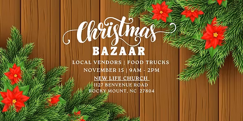 New Life Christmas Bazaar