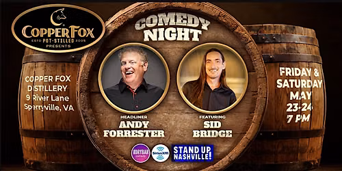 Andy Forrester at Dead Crow Comedy Room