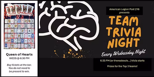 Queen of Hearts & Team Trivia