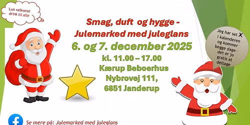 Julemarked med juleglans