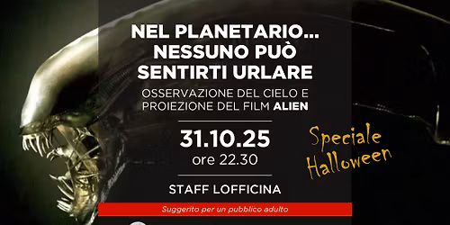 NEL PLANETARIO\u2026 NESSUNO PU\u00d2 SENTIRTI URLARE