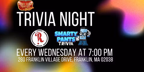 Wednesday Trivia at The Raillery Public House in Franklin