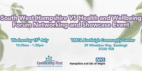 South West Hants VS Health & Wellbeing Forum Networking and Showcase Event