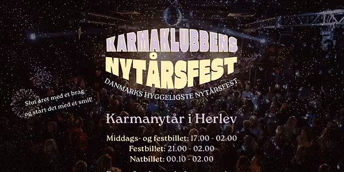 KARMANYT\u00c5R \u2022 Herlev \/\/ Onsdag d. 31. december