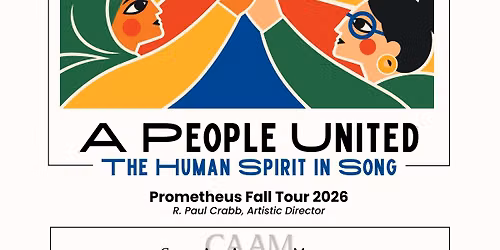 Prometheus presents "A People United: The Human Spirit in Song" at Bales Recital Hall