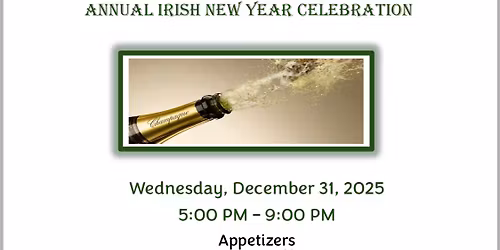 Irish New Year Party
