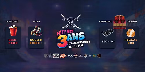 \u200b\u200b\ud83c\udf89 \u200b\u200b\ud83c\udf82\u200b\u200bLE SLAM F\u00caTE SES 3 ANS \u200b\ud83c\udf82\u200b\ud83c\udf89\u200b