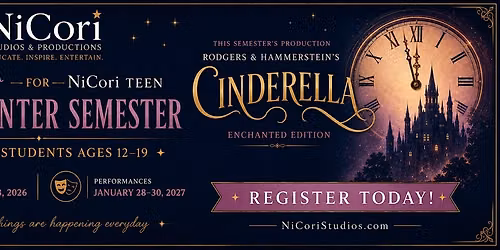 NiCori Teen Fall\/Winter CINDERELLA: ENCHANTED EDITION Registration